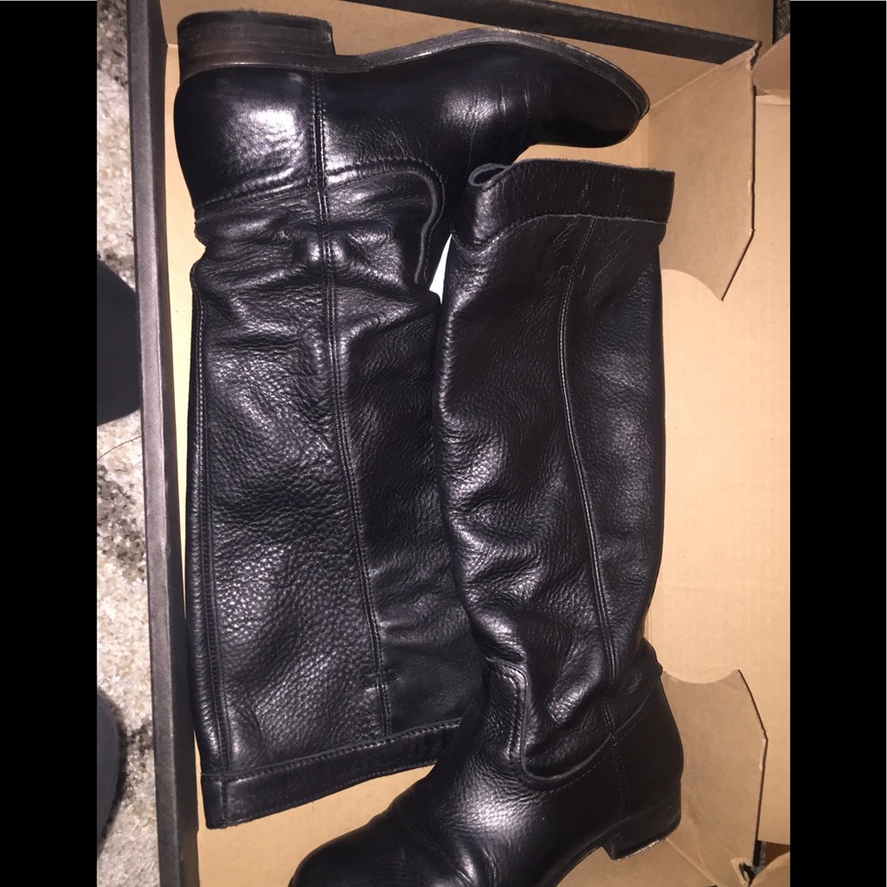 Frye Cara Roper y’all boot black size 8